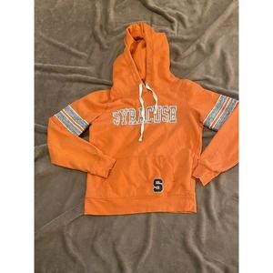 Colosseum Syracuse Orange Lightweight Hoodie Sports Long Sleeve Shirt Size S